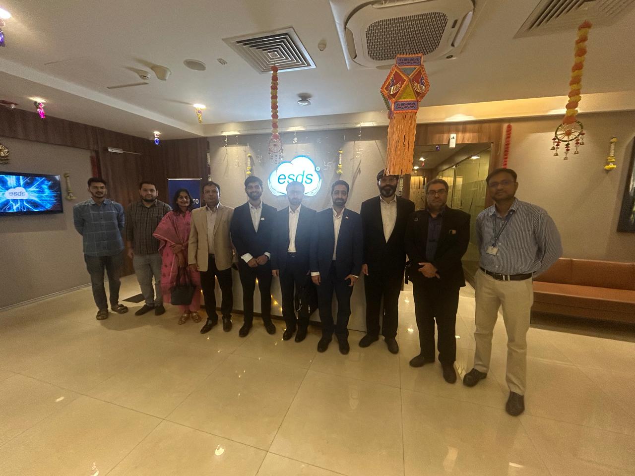 Productive meeting with ESDS Software Solution Pvt. Ltd.