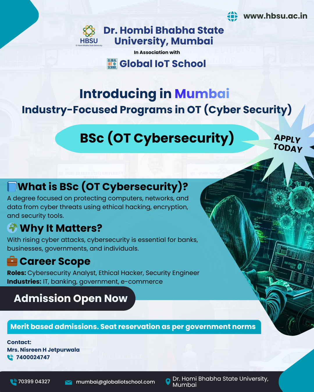 BSc OT Cybersecurity