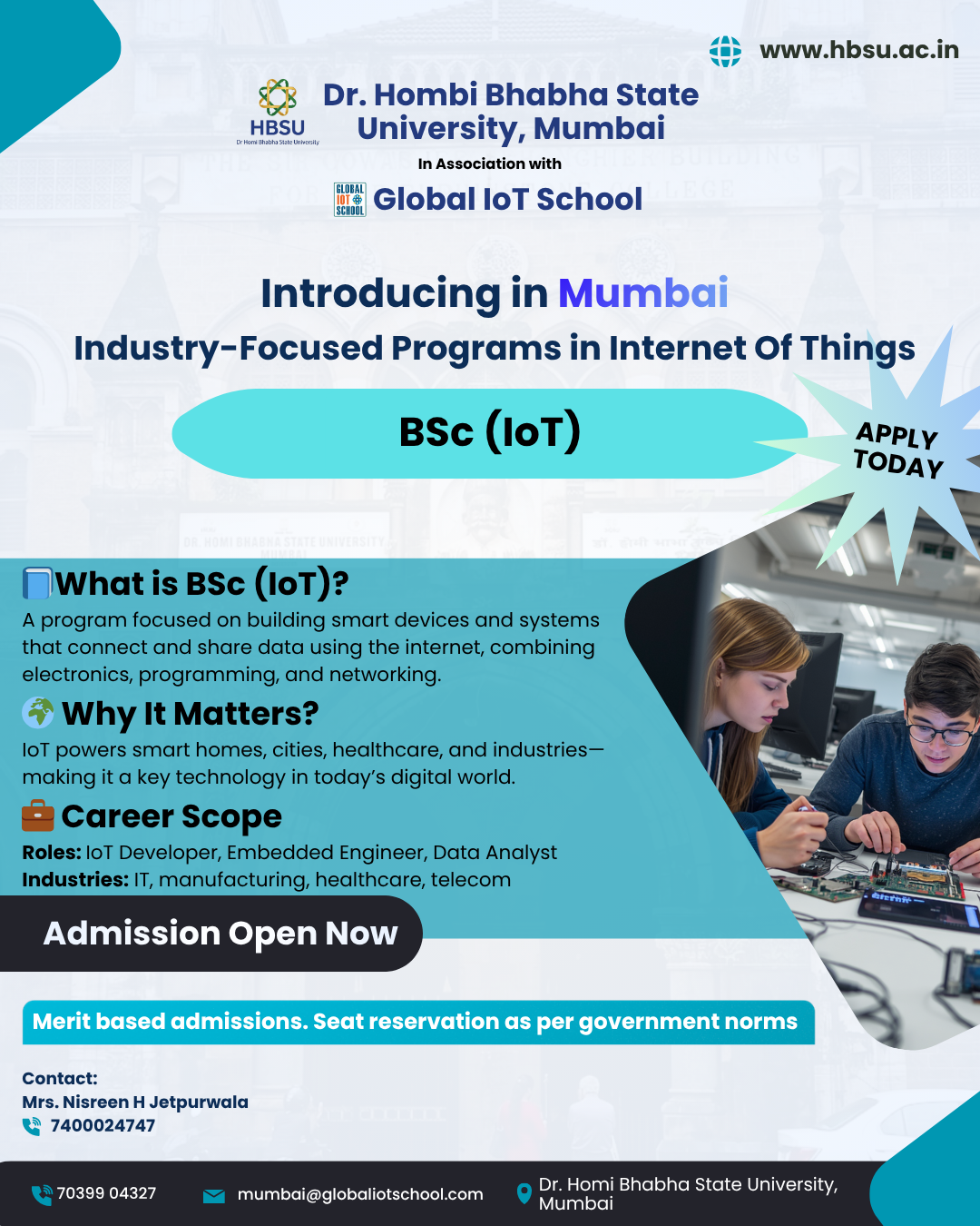 BSc IoT Program